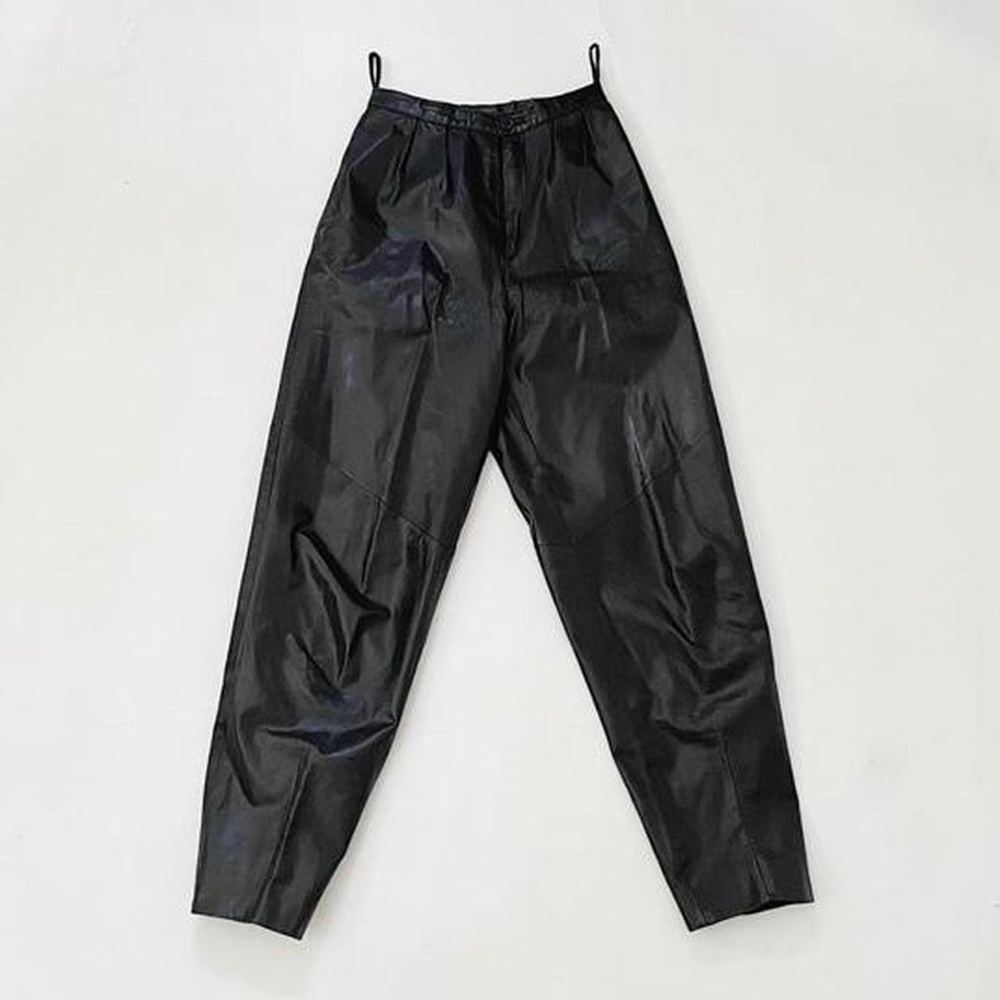 Wilson’s Leather Vintage High Waist Leather Trousers - PLS COMMENT BEFORE BUYING